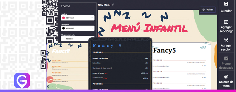 Tu menú digital con código qr - menú